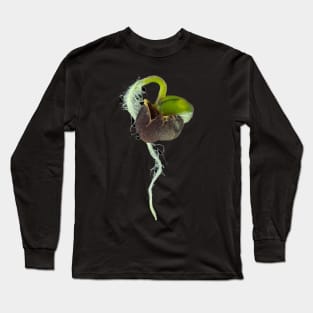 Reflected light micrograph of young turnip sprout Long Sleeve T-Shirt